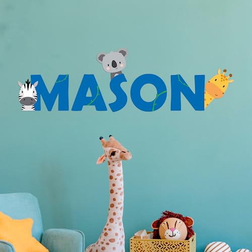 Vinilo Decorativo Animales Selva Personalizable EGD