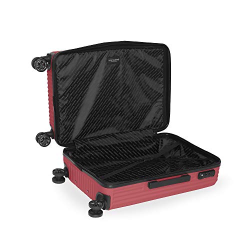Image of Swissbrand RIGA Range Red Color 24 inch Medium Trolley