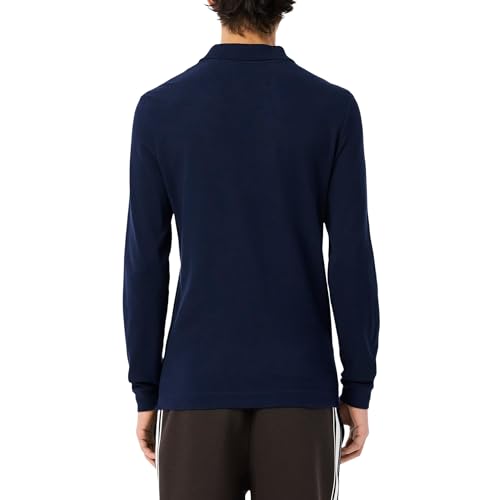 Lacoste Men's Long Sleeve Classic Slim Fit Pique Polo3