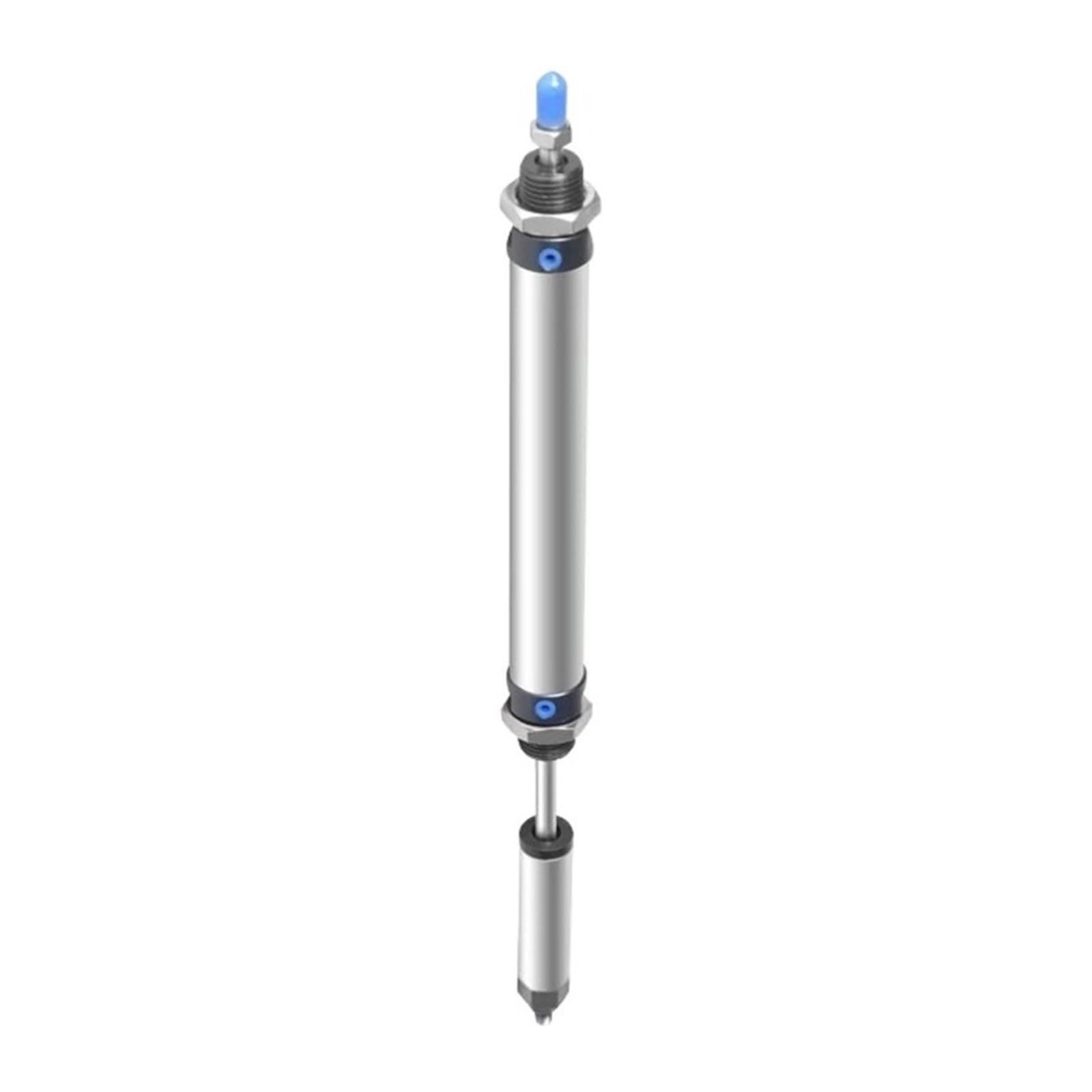 Cilindro neumático MALJ20 ajustable: elimine desajustes en maquinaria de doble efecto de 20mm