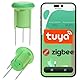 Sone Smart One intelligenter ZigBee-Bodensensor für Tuya App – misst Bodenfeuchtigkeit & Temperatur, IP66 wasserdicht, Smart Szenen & Alarm, Gartenbewässerung, 5–60 Min Intervall, 30 m Reichweite