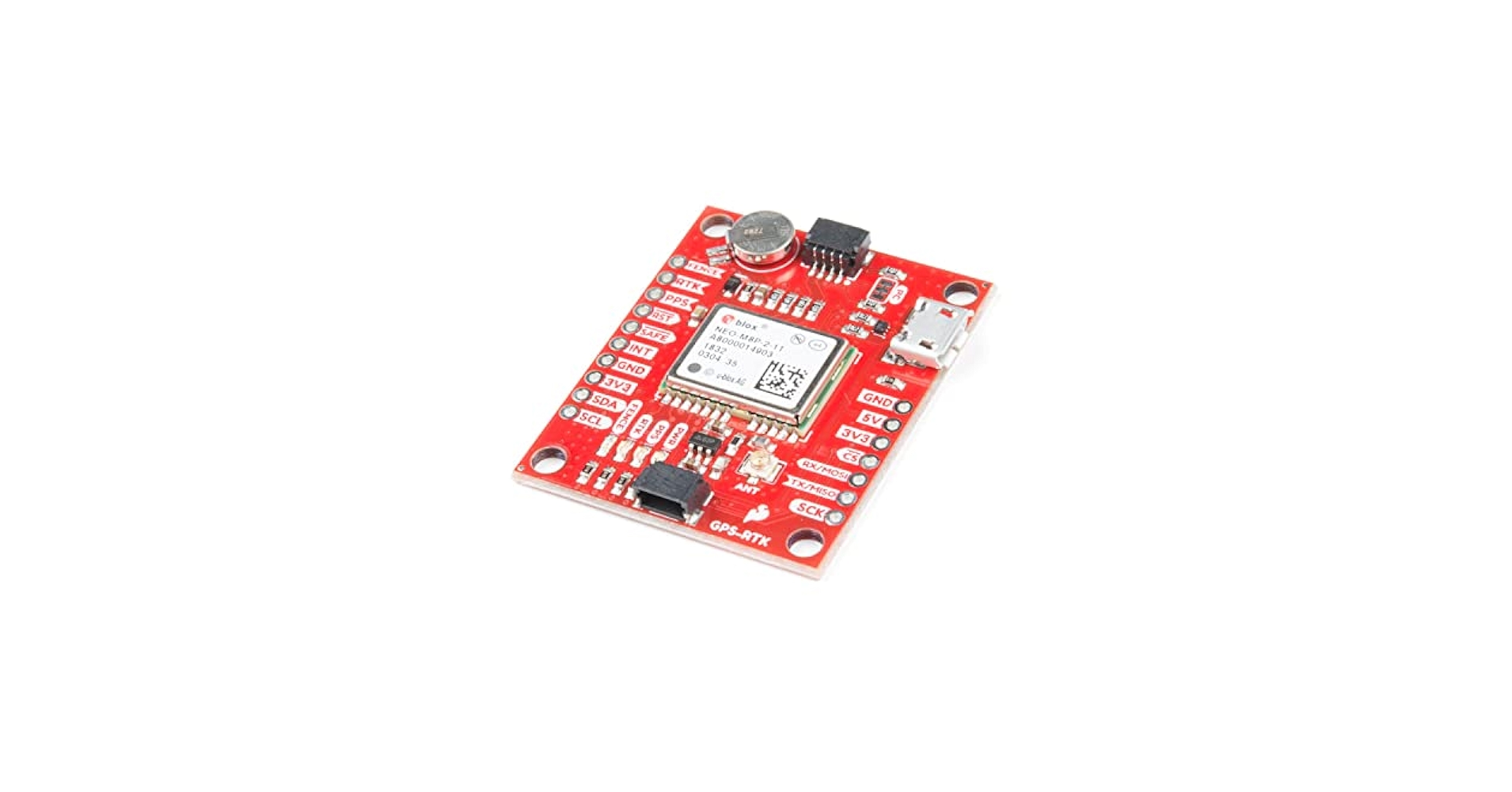 Amazon.com: SparkFun GPS-RTK Board - NEO-M8P-2 (Qwiic) High