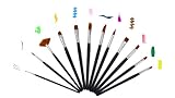 ARTacts -Professional Artist Paint Brush Set for Watercolor, Acrylics, Oil & Face Painting - A Set o