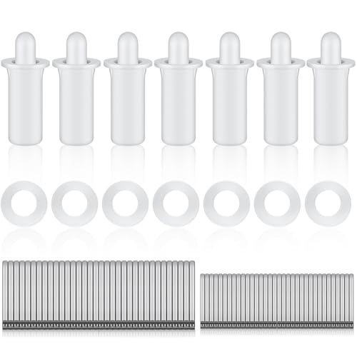 Jetec 85 Pieces Repair Plantation Shutters Tool Set Plantation Shutter Louvers Staples Replacement Repair Pins for Windows Tools Supplies (Regular Size)