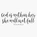 Bible Verse Psalm 46:5 inches Bumper Sticker Vinyl Decal 5 inches