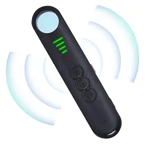 Hidden Camera Detectors, Portable GPS Tracker Detector, Hidden Bug and Camera Detector, Hidden Devices Detector,Camera Detector for Office,Hotel,Home,4 Levels Sensitivity (Royal Black)