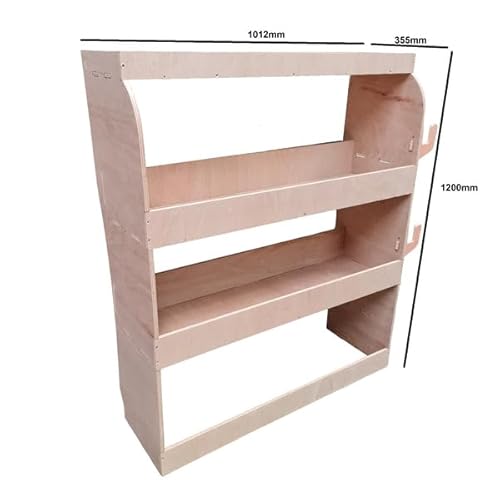 Ford Custom 2012+ Full Driver Side Racking Shelves - L1 SWB - Image 4