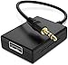 Produktbild ANDTOBO USB zu Aux Audio Adapter, 3,5mm Stecker zu USB Buchsenadapter zum Abspielen von Musik mit USB Laufwerk in Ihrem Auto