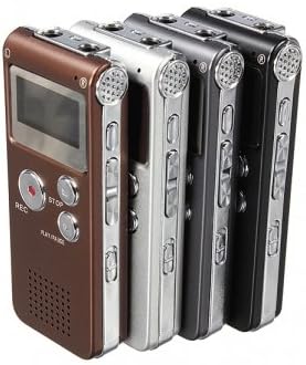 Steal Rechargeable 8GB 650HR Digital Audio Voice Recorder MP3 Player - Grey