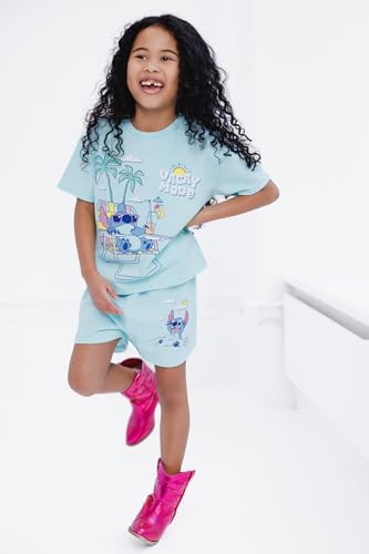 Image of Disney French Terry T-Shirt and Shorts Outfit Set Infant to Big Kid Sizes (12 Months - 14-16)