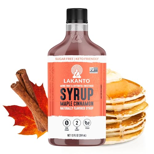 Lakanto Cinnamon Maple Sugar Free Syrup