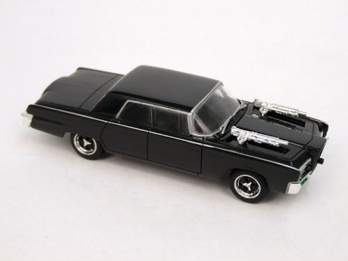 The Green Hornet Movie Black Beauty Collectible Die-Cast Vehicle with Weapons Drawn - Thumbnail 3