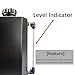 Melincars Aluminum Coolant Overflow Tank , Coolant Reservoir tank ,Radiator Overflow Reservoir,Compatible with Most Cars Black 2L