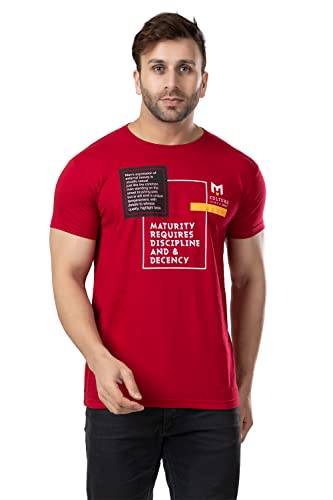 Image of ManHood Cotton Regular Fit Printed Half Sleeve T Shirt for Men Combo Pack of - 3 PCCOMBO01