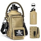 KawaGebo Kamp Half Gallon Water Bottle with Straw...