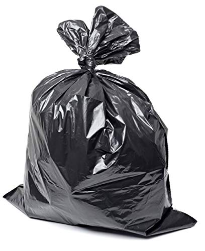 200 strong duty black refuse sacks (Black)