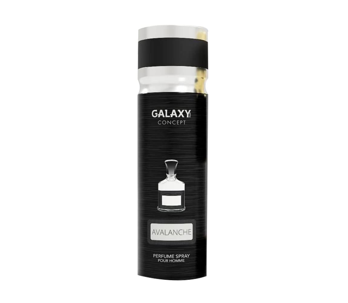 Galaxy Plus Concept AVALANCHE Perfume Body Spray - 200ml Single - Inspired By Aventus