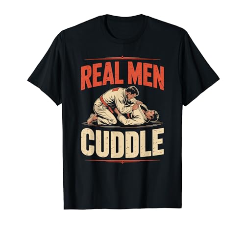 Real Men Cuddle BJJ �u���W���A���_�p MMA �O���b�v�����O �����i���Z �Q�Z �_�p T�V���c