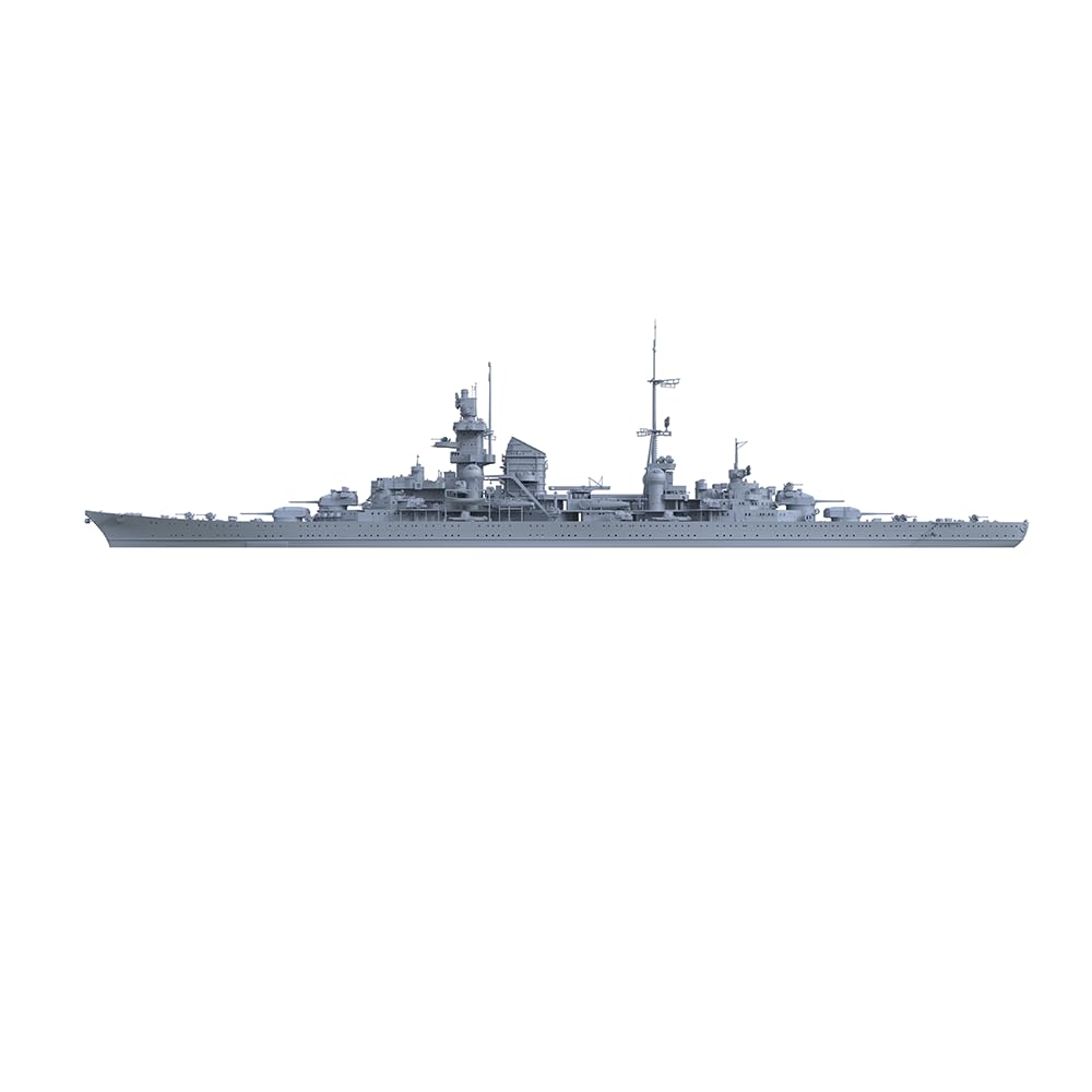 MRY-SFW 1/200 Militärmodell Deutschland Admiral Hipper-Klasse Schwerer Kreuzer Prinz Eugen (1945) Wasserlinienversion