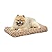 Plush Pet Bed | Ombré Swirl Dog Bed & Cat Bed | Mocha 21L x 12W x 1.5H - Inches for XS Dog Breeds