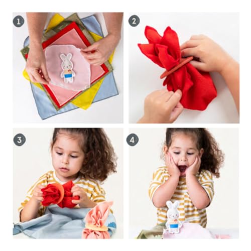 Jeu d'éveil Cache-Cache pour occuper bébé et développer la permanence de l'objet - 5
