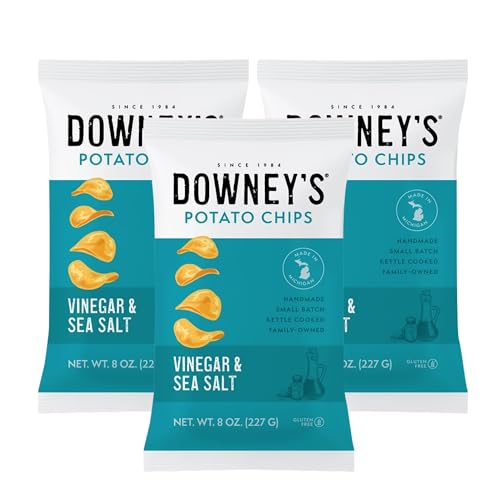 Downey’s Potato Chips, Kettle-Cooked Potato Chips,