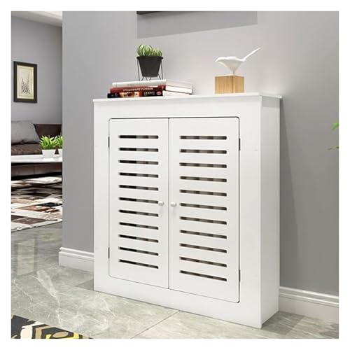 WBBML Cubre Radiadores Decorative Double Door Cabinet Sencillo Armario Protector Calentador Salón y Comedor(60x70x15cm/23.62x27.56x5.91in)