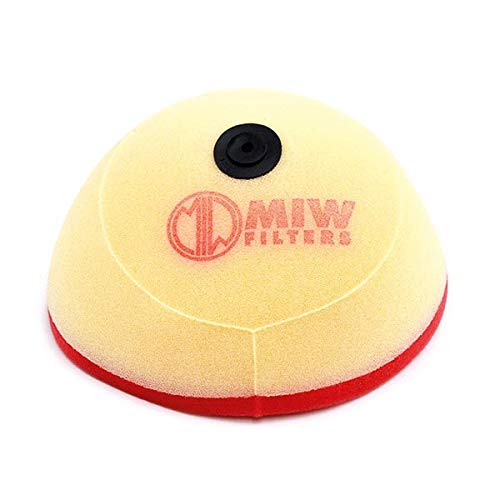 MIW Motorcycle Air Filter compatible with/replacement for KTM EXC, SX 1999, 2000, 2001, 2002, 2003, 2004, 2005, 2006, 2007, 2008, 2009, 2010, 2011, 2012, OEM No: 59006015000, MEIWA No: KT8110