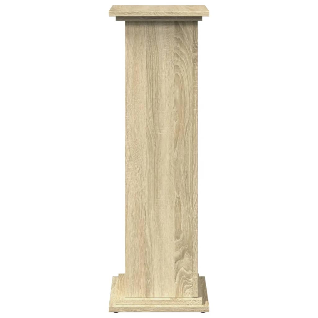 vidaXL Piédestal avec rangement chêne sonoma bois d'ingénierie