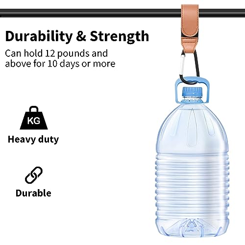 Ganwawo Gancho de carrinho de bebê, 2 peças de ganchos portáteis para pendurar, clipe organizador mu