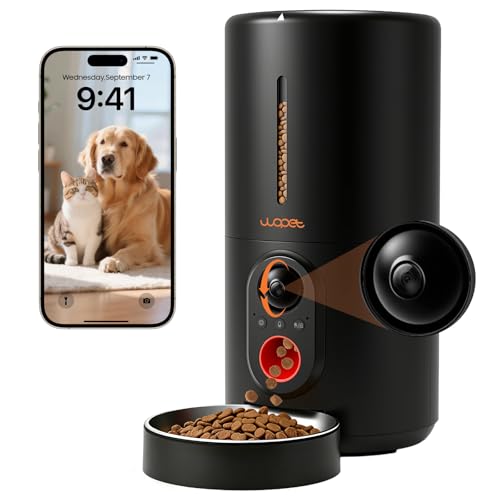 WOPET Automatic Dog Feeder with 1080P Camera