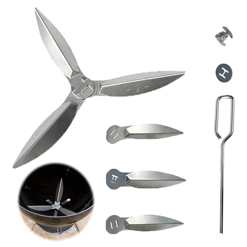 Vastsea Systèmes de Nettoyage One Touch, Systèmes de Nettoyage One Touch de 47 cm, 7444 Kit de Nettoyage One Touch, Utilisé pour Nettoyer et Aérer Les Grilles