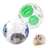 2 Piezas Bola para Hámster Bola, Hámster Ejercicio Pelota, Ejercicio De Hámster Bola, Adecuado para Hámsters, Conejillos De Indias, para Aliviar El Aburrimiento De Las Mascotas