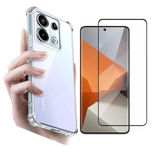 Capa Capinha Case Anti Impacto + Película De Vidro 3D 9D Para Xiaomi Redmi Note 13 PRO