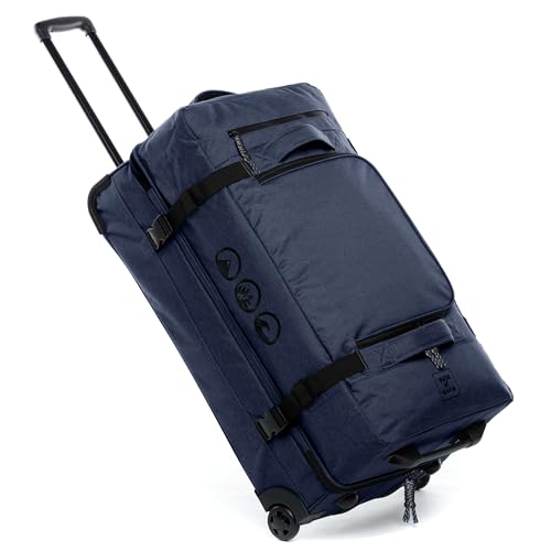 SONS OF ALOHA Kane duża torba podróżna z 2 rolkami, 80 cm, torba sportowa, walizka podróżna, plastik morski z recyklingu, XXL-140 l, 140 litre, ALOHA