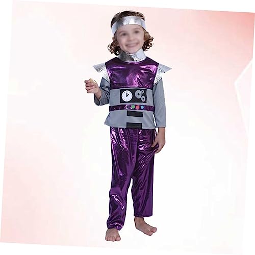 Disfraz de robot para cosplay infantil FOMIYES ropa de actuación 4