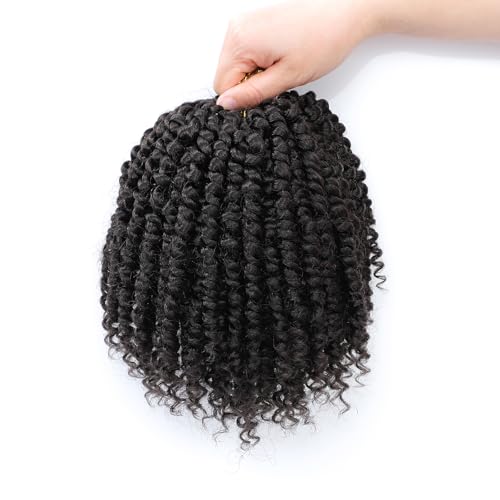 Passion Twist Hair 6 Inch 8 Packs Pre Twisted Passion