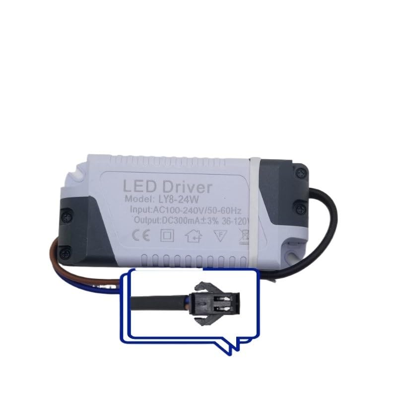 Driver LED 8-24W avec puce IC intelligente pour un éclairage de plafond sans scintillement