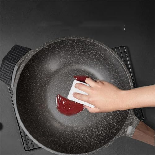 Cuisinière à induction domestique poêle antiadhésive en pierre