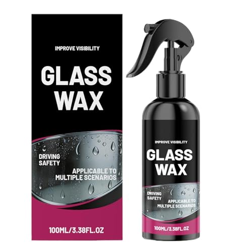 Anti Fog for Car Windshield, Powerful Anti Fog Formula, 100ml, Fast-Acting Defogger and Waterproof Spray, Glass Coating Spray, Rain R-epellent Waterproof Coating, for Cars, Trucks, Mirrors, and Glass