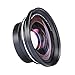 Pasuihcay Professional 37mm Macro+72mm Wide Angle Lens 0.39X Full HD for 4K Camcorder, black