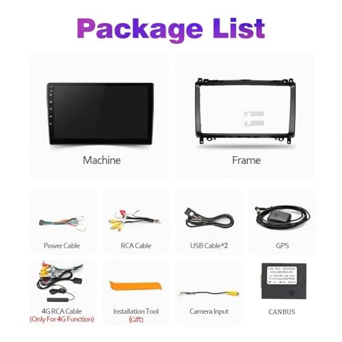 GPS para coche Benz W169 con Bluetooth y USB: solucione la falta de conectividad en su coche 7