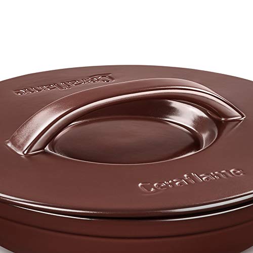 Ceraflame Frigideira de Cerâmica Duo+ 28Cm 2,0 Litros Chocolate