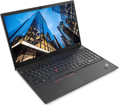 Image of Lenovo ThinkPad E15 Gen 2 Business Laptop, 15.6 inch Full HD Display, Intel Core i7-1135G7, 8GB RAM, 256GB SSD, Windows 11, Black (Renewed)