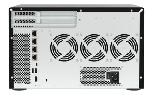 Image of QNAP TVS-h1277AX-R5-16G 12-Bay Desktop Hybrid NAS