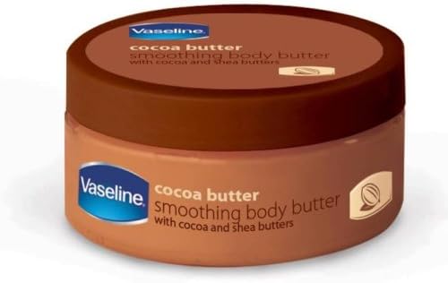 Vaseline Cocoa Butter Body Butter, 8-Ounces Jars (Pack of 3)