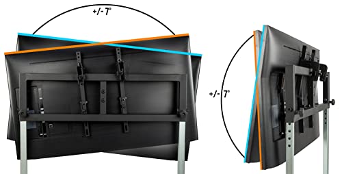 Simfab Single Tv Floor Stand For Racing And Flight Simulators Model Hd | Tv Set Mount Bracket Style 40, 42, 47, 49, 55, 65 Tvs (Single Tv Stand, Heavy Duty Mount Bracket) #TOP3