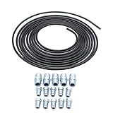 Paket beinhaltet:1x5m Bremsleitung; 20xBremsleitungsverschraubungen（M10）;10xBremsleitungsverbinder（M10）