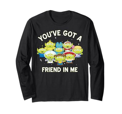 T-shirt Toy Story Disney Pixar Aliens manche longue avec impression haute définition