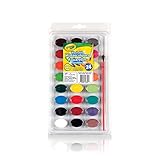 Crayola 24 Washable Watercolour Paint Arts & Crafts, 53-2400